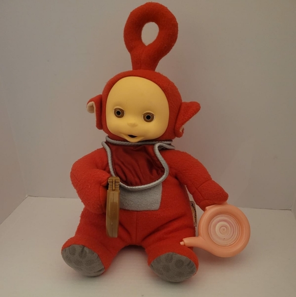 1999 Teletubbies Po 13" Plush Stuffed Animal Toy - Picture 5 of 6